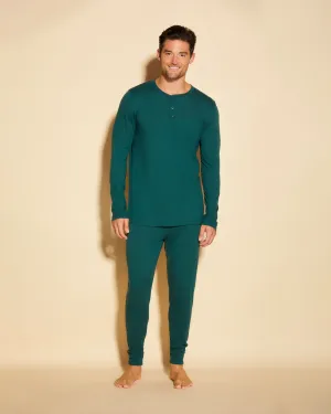 Men's Henley & Jogger Pajama Set