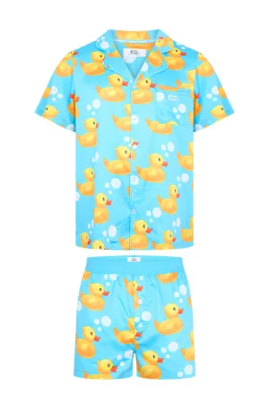 Men's Pyjama Set in Rubber Ducks