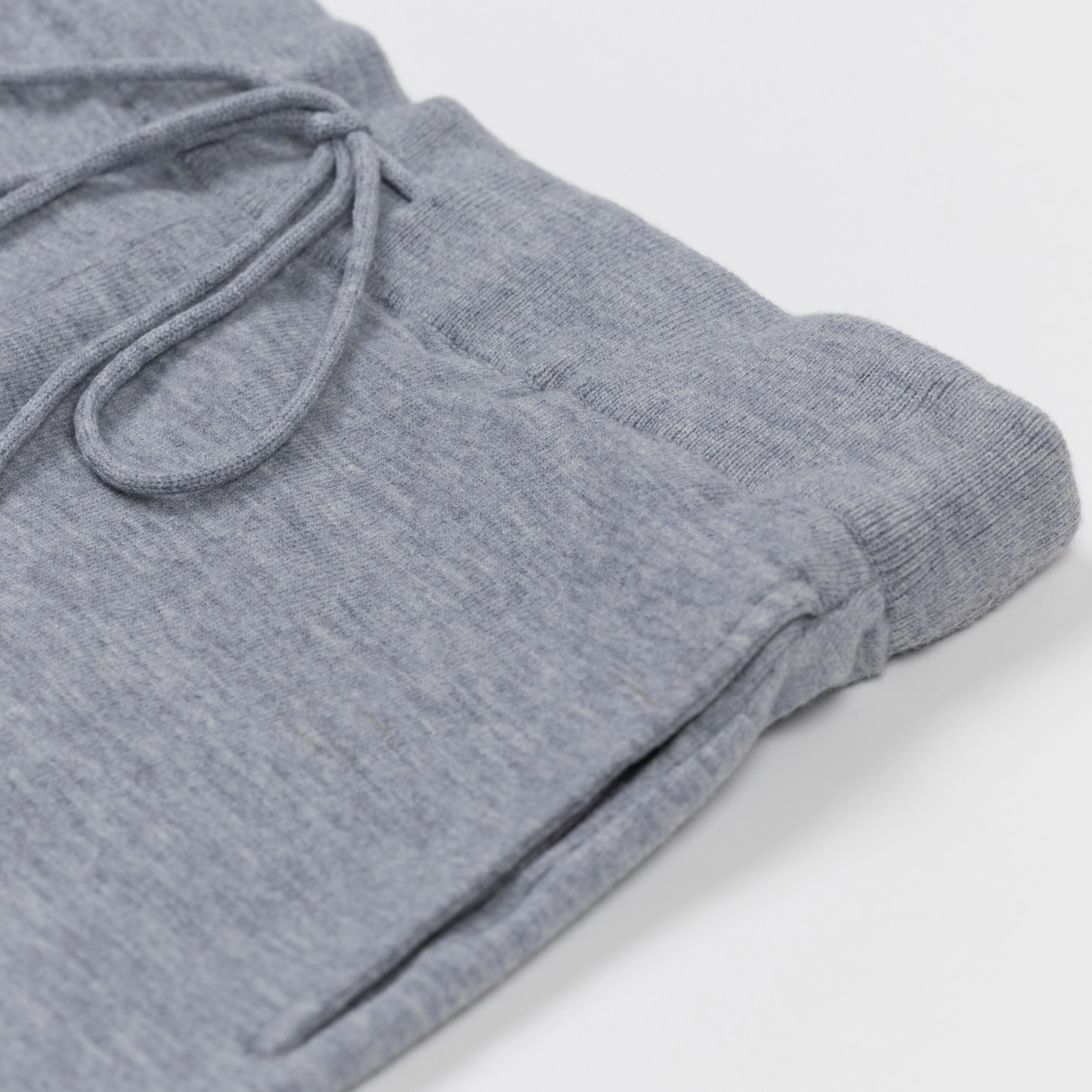Mens Sweater Knit Jogger - Heather Blue