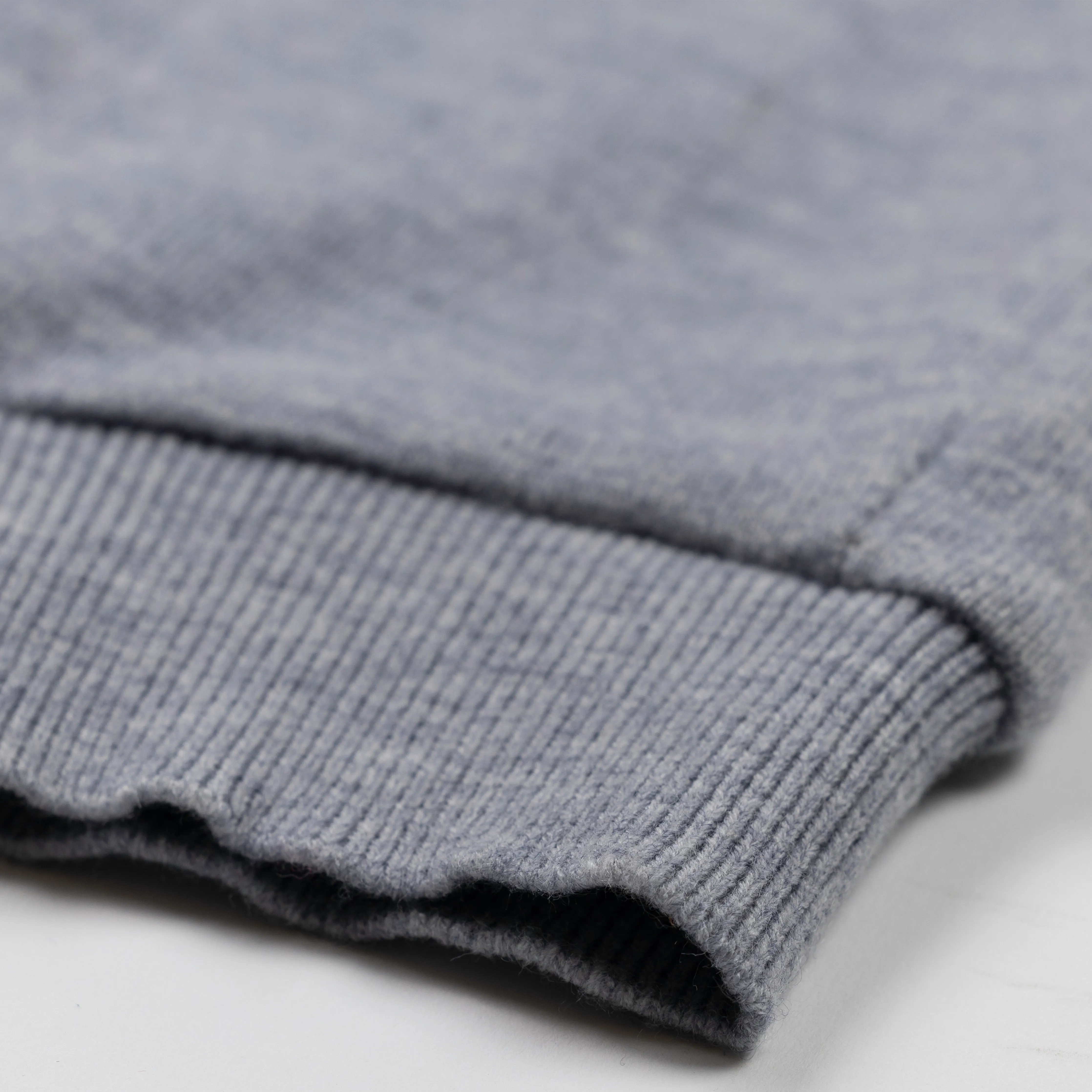 Mens Sweater Knit Jogger - Heather Blue