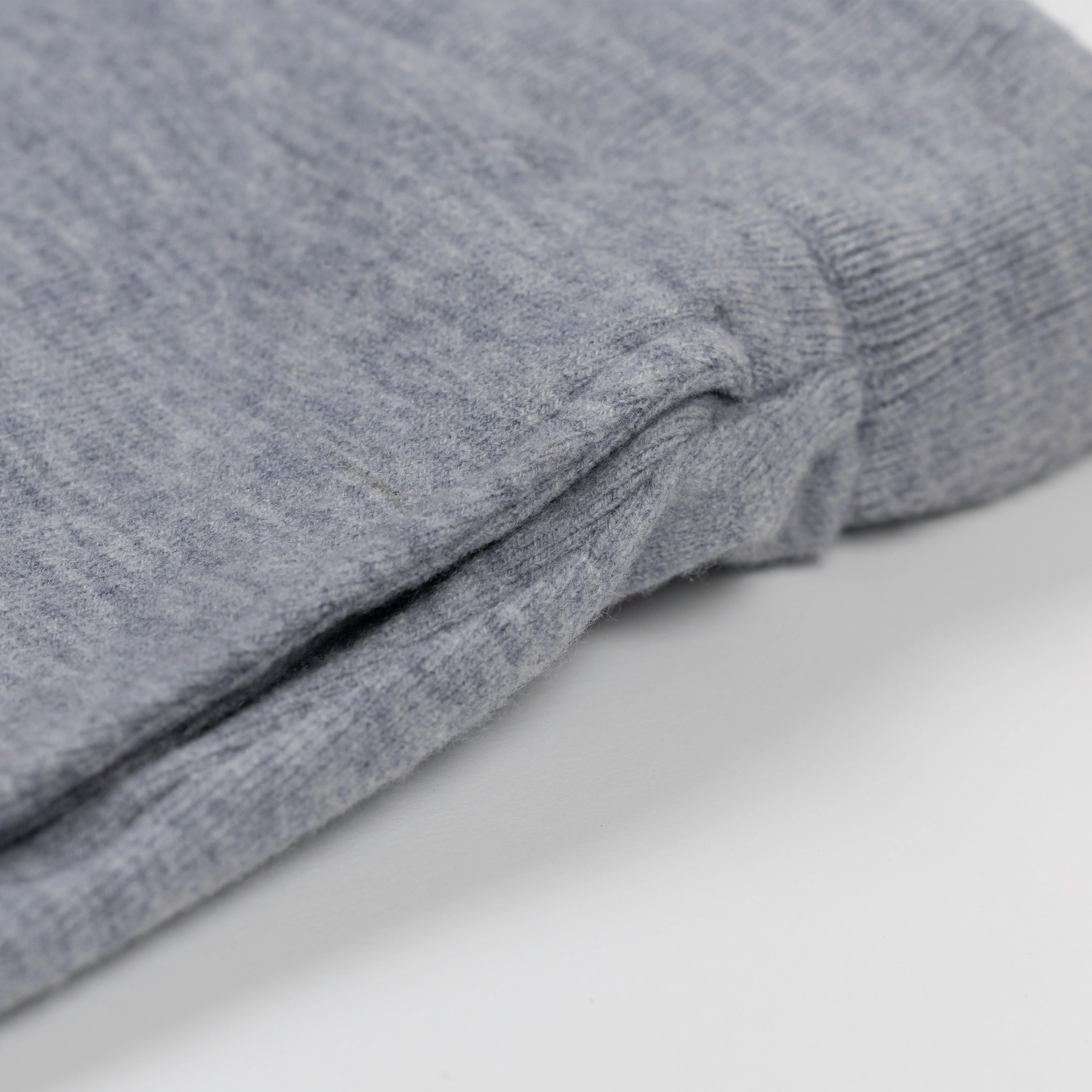 Mens Sweater Knit Jogger - Heather Blue