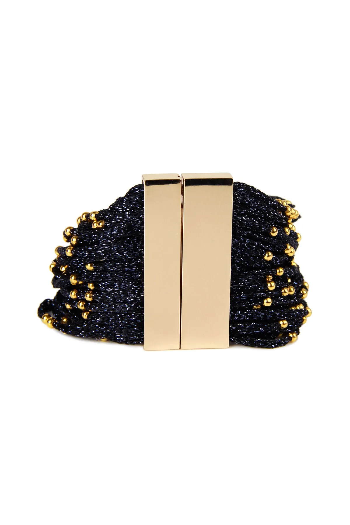 Metallic Cord Bracelet with Go
