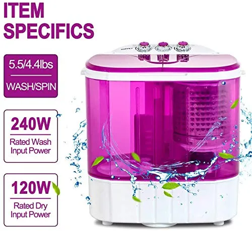 Mini Portable Washing Machine (10lb)