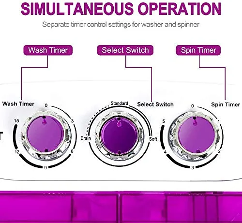 Mini Portable Washing Machine (10lb)