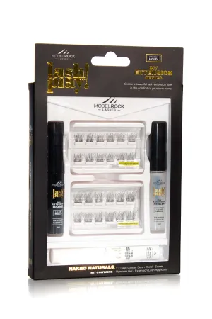 MODEL ROCK LASH PLAY DIY AT HOME LASH EXTENSION KIT NAKED NATURALS