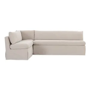 ModuVibe L-Shape Dining Banquette with Washable Slipcover