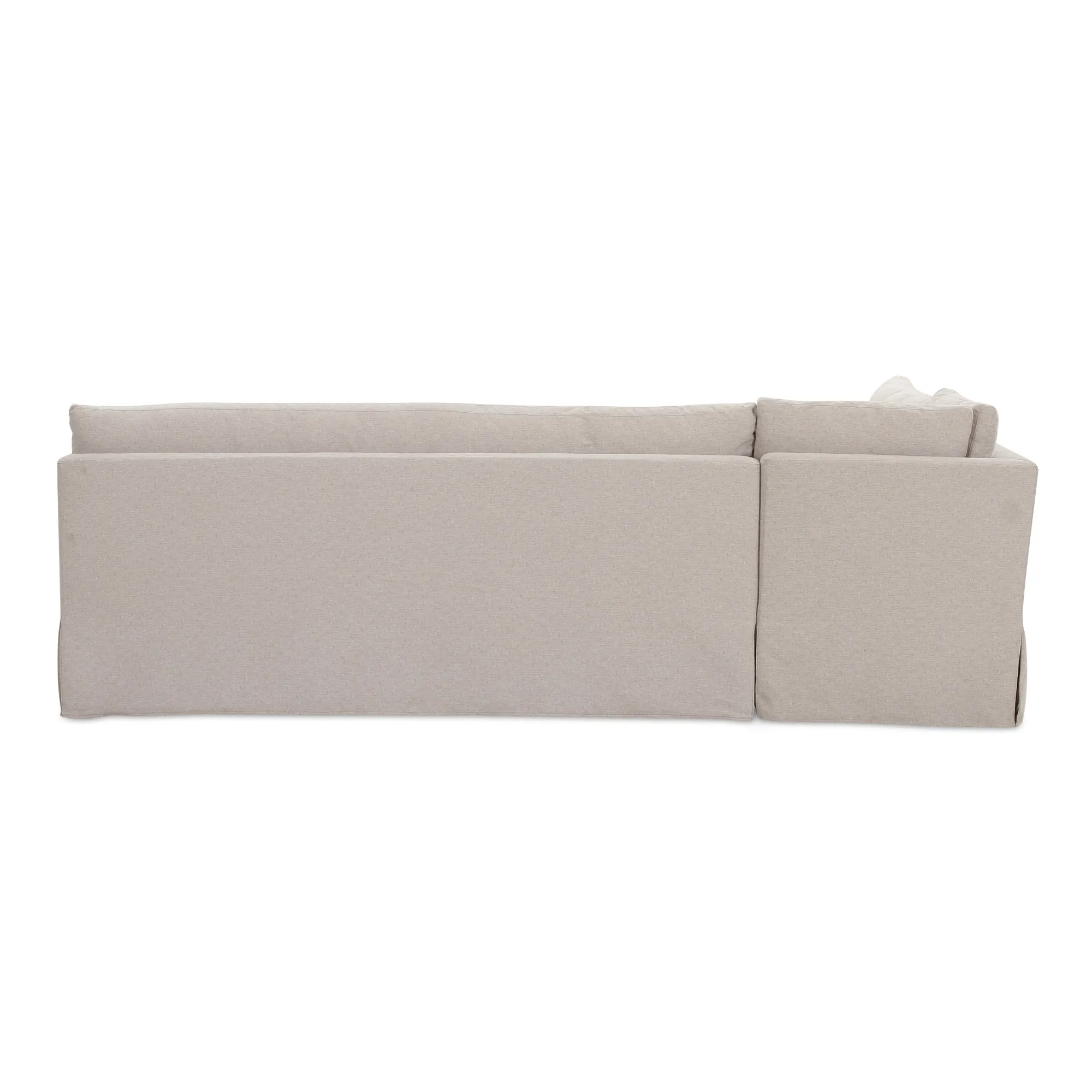 ModuVibe L-Shape Dining Banquette with Washable Slipcover