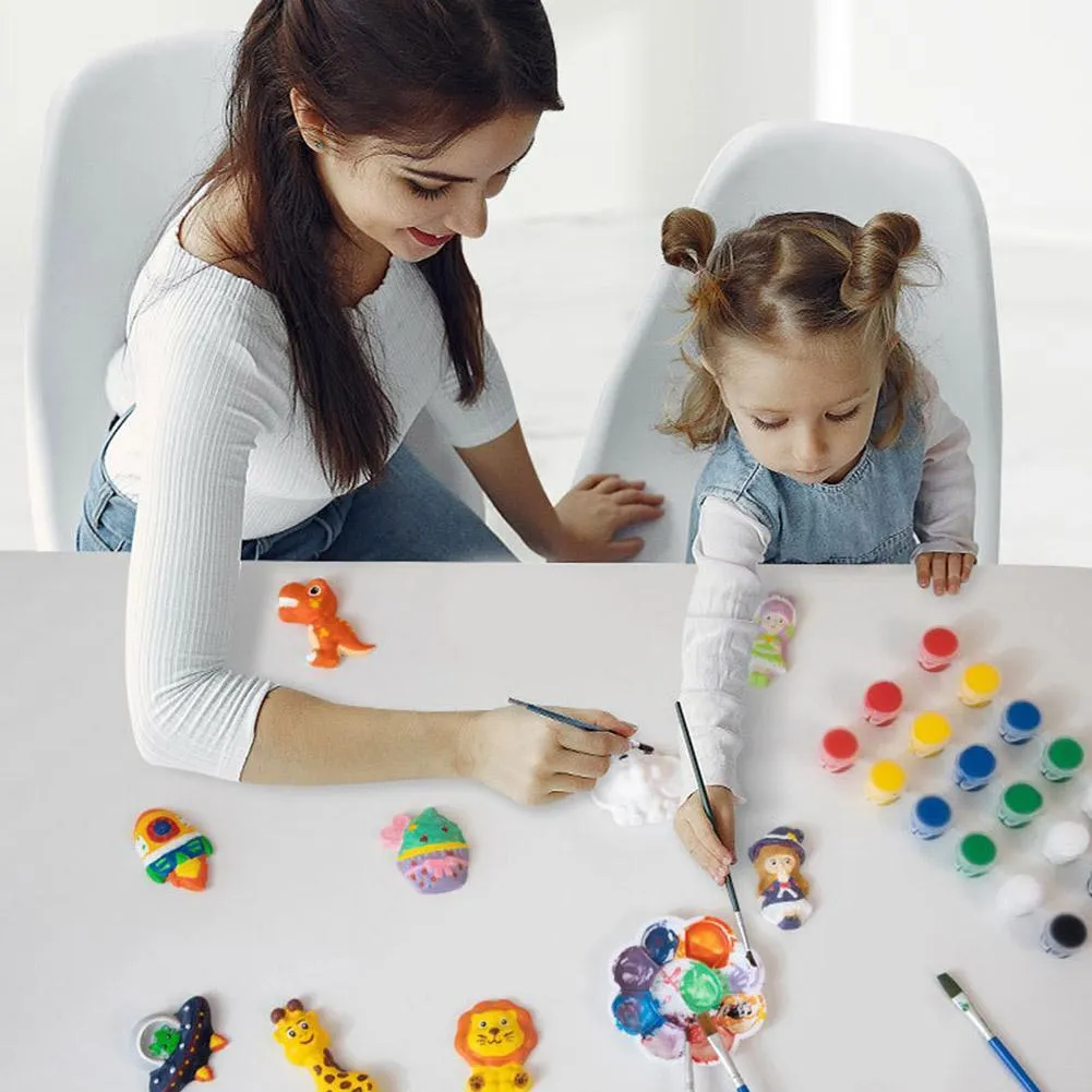 Mold & Paint Kids DIY Plaster Painting Sets