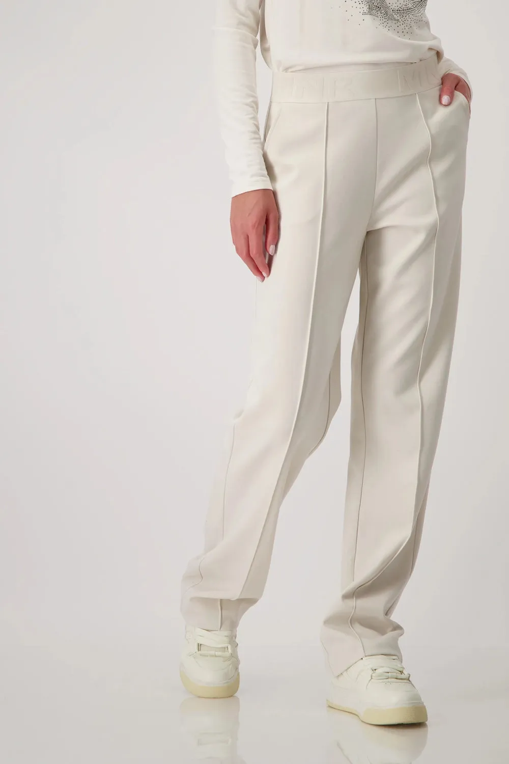 Monari Trousers with Script Ribbon 808495