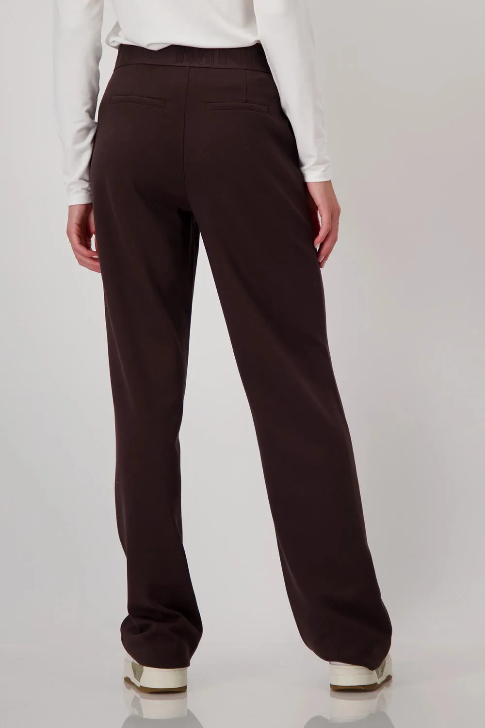 Monari Trousers with Script Ribbon 808495