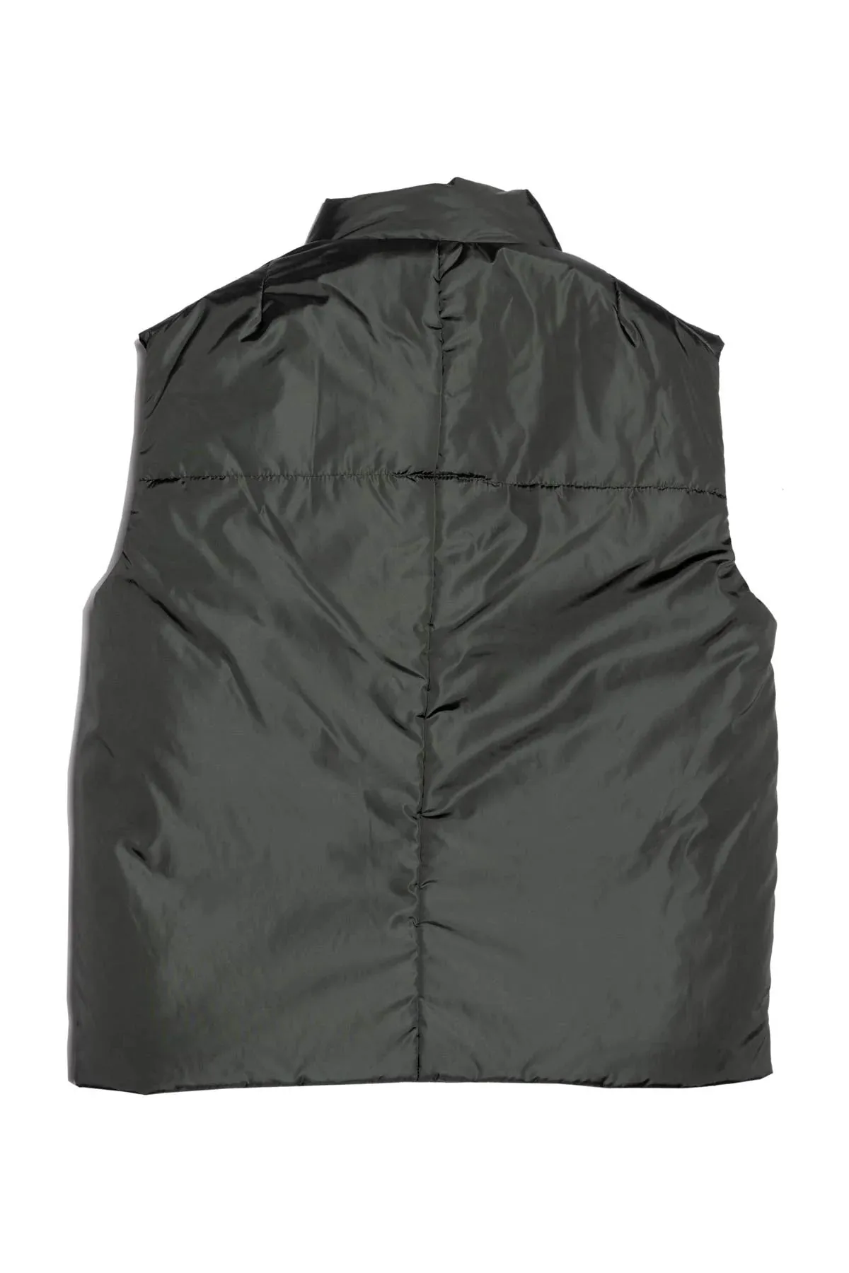 mono vest in wakame green