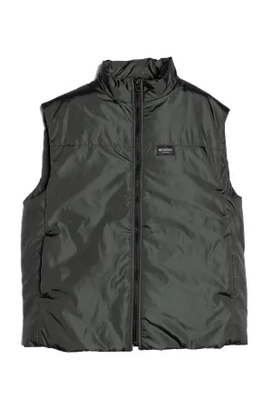 mono vest in wakame green
