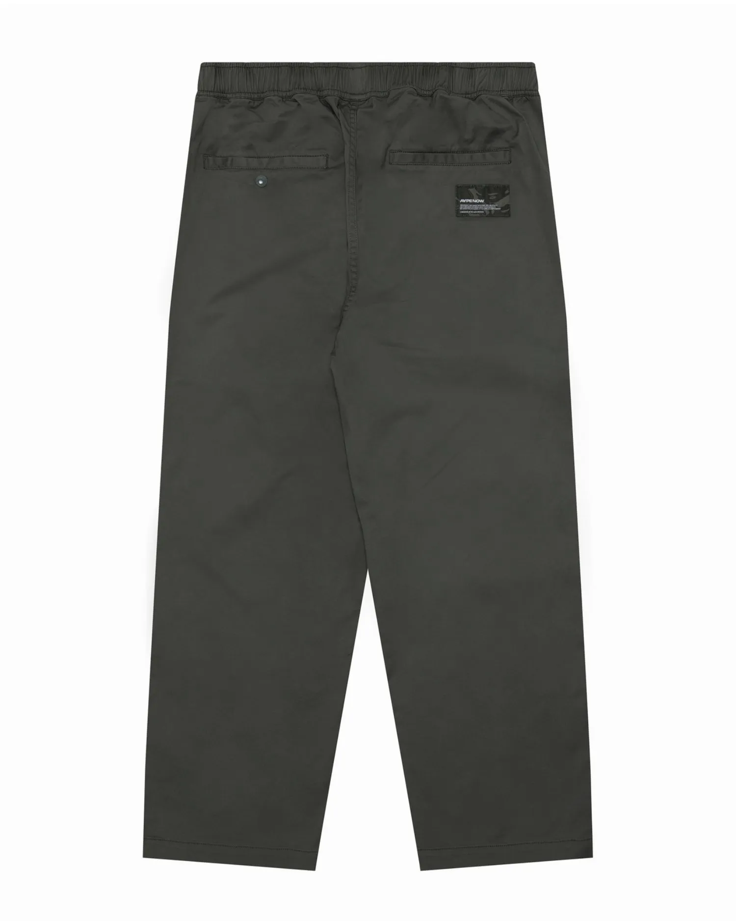 Moonface patch relaxed pants
