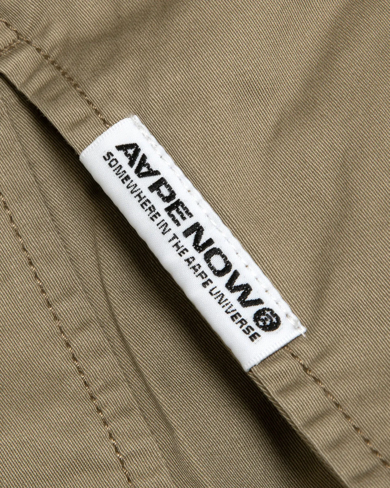 Moonface patch relaxed pants