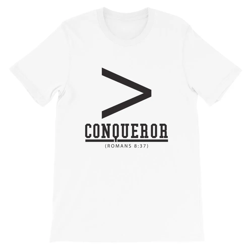 More Than a Conqueror T-Shirt (White)