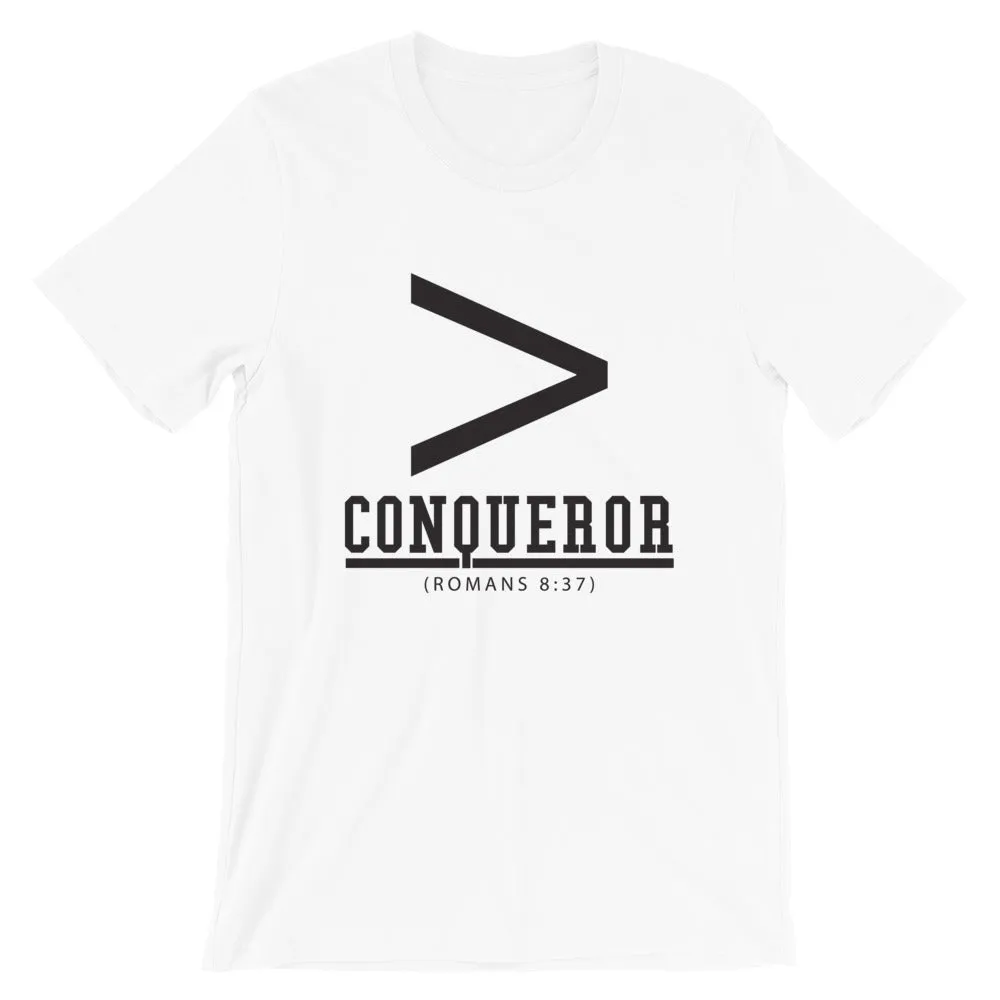 More Than a Conqueror T-Shirt (White)