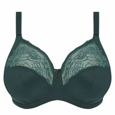 Morgan Underwired Soft Cup Bra In Deep Teal - Elomi