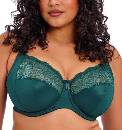 Morgan Underwired Soft Cup Bra In Deep Teal - Elomi