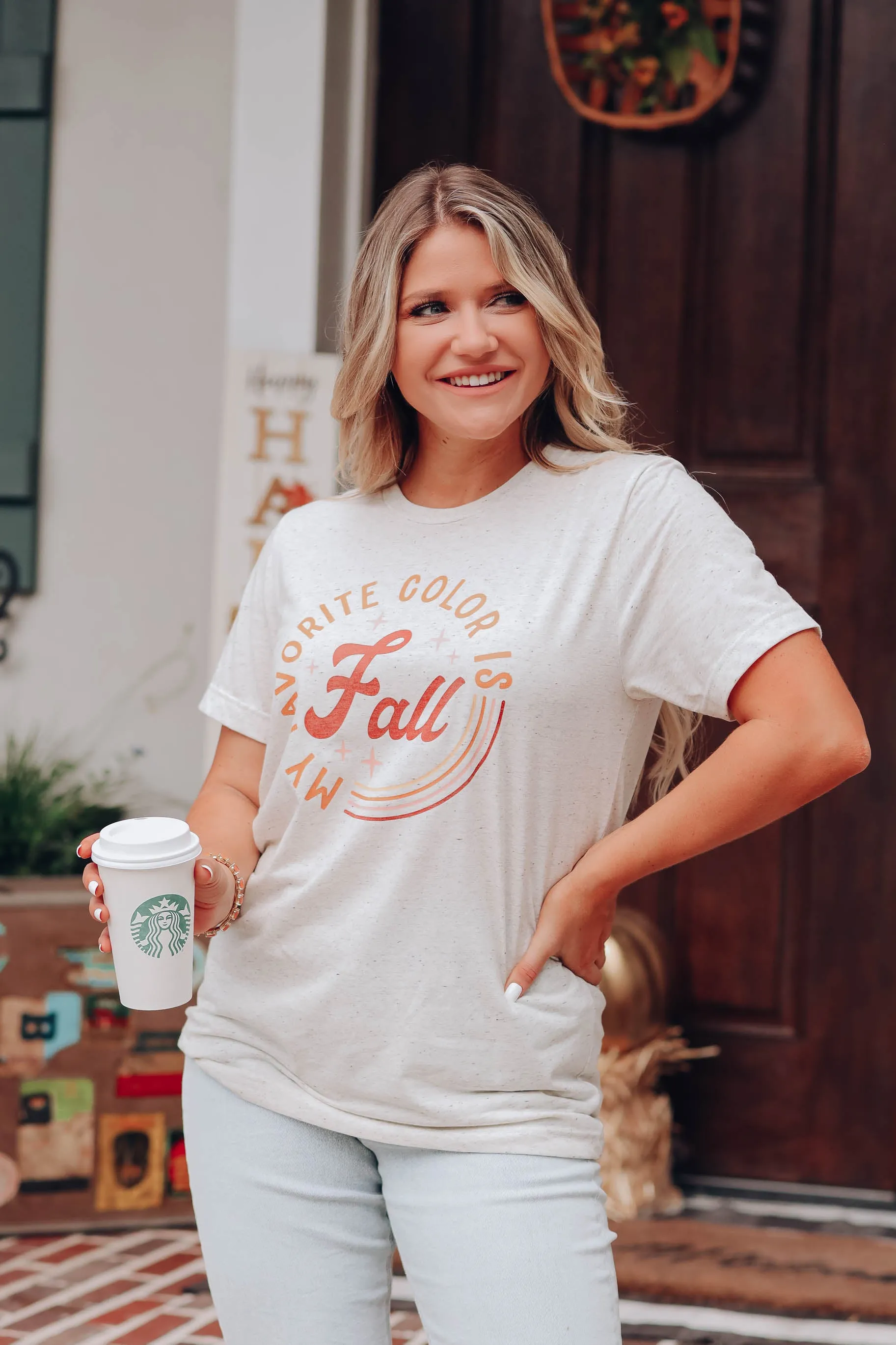 My Favorite Color Is Fall Graphic Tee