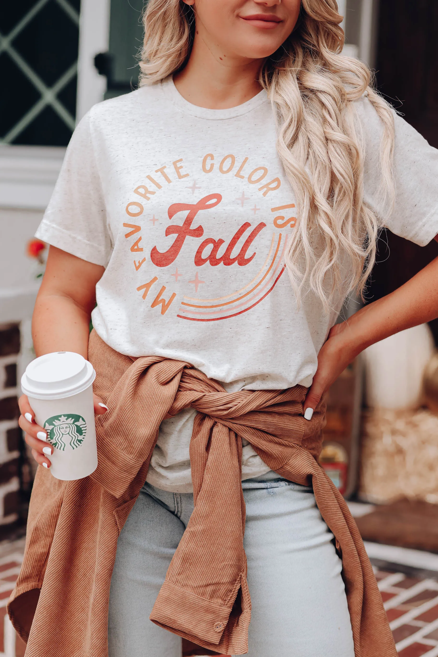 My Favorite Color Is Fall Graphic Tee