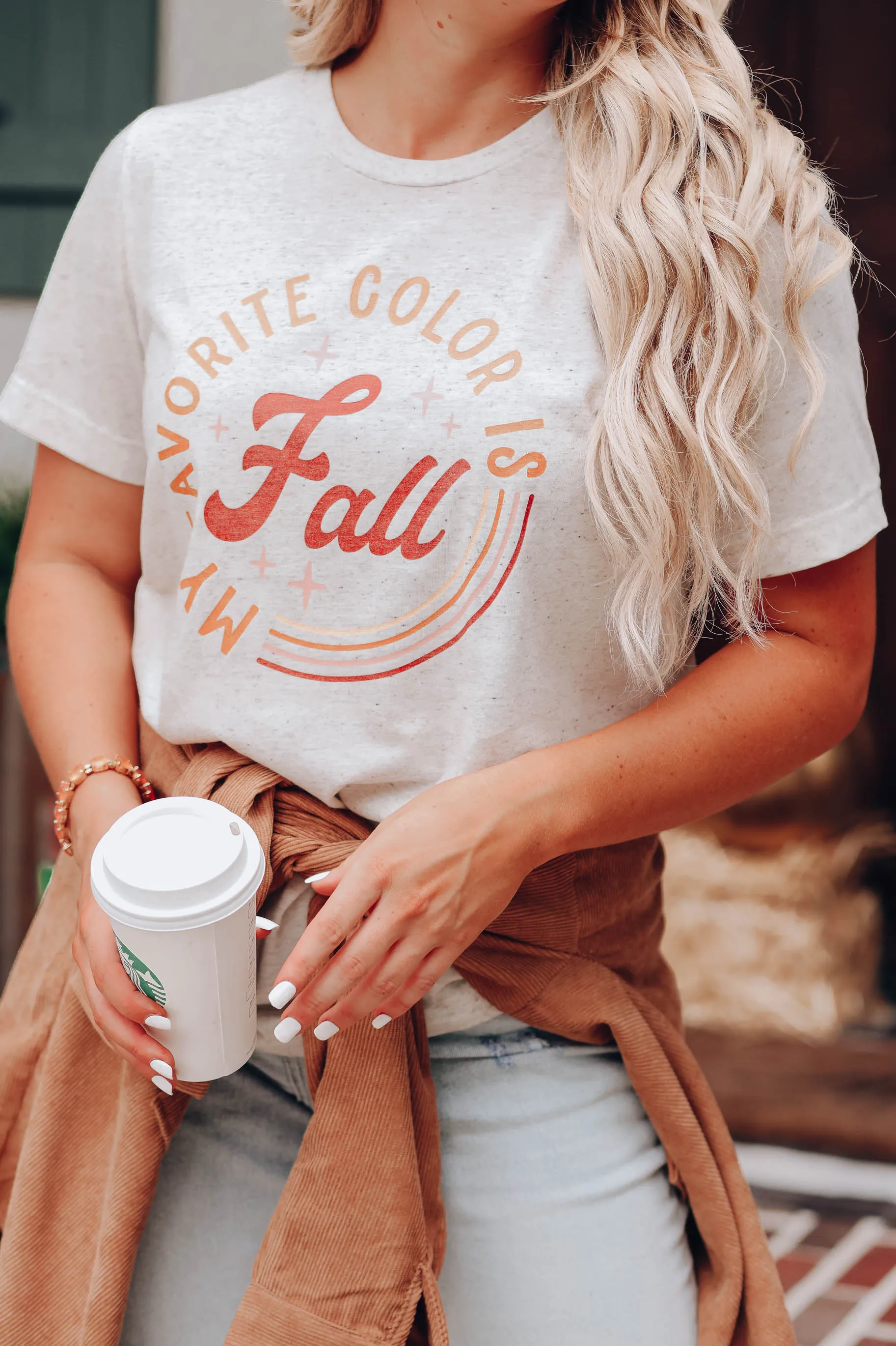 My Favorite Color Is Fall Graphic Tee