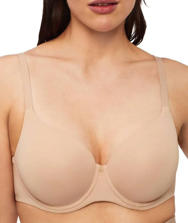 Nancy Ganz Revive Smooth Full Cup Contour Bra - Warm Taupe