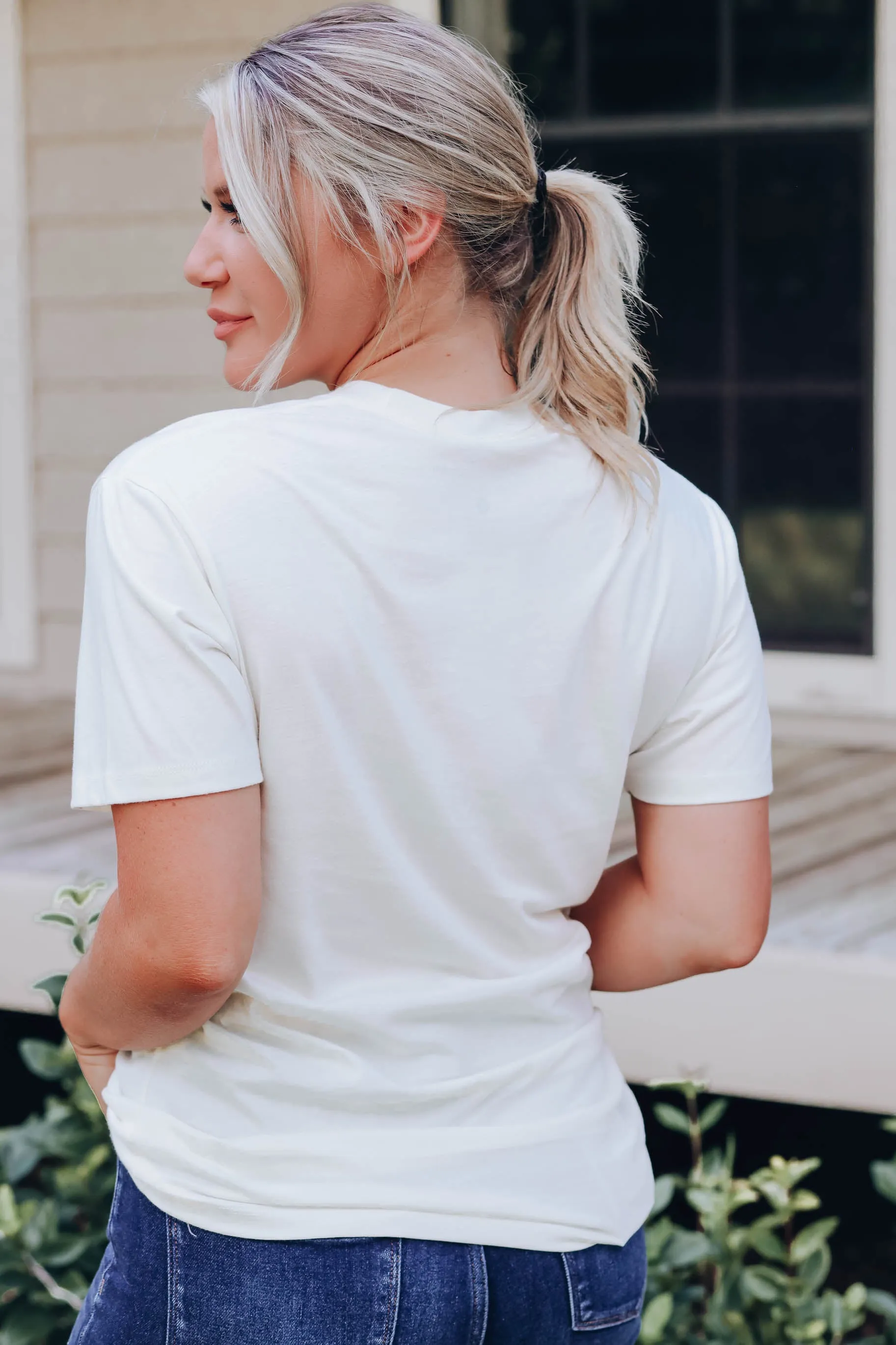 Nashville Desert Road Trip Graphic Tee - Ivory