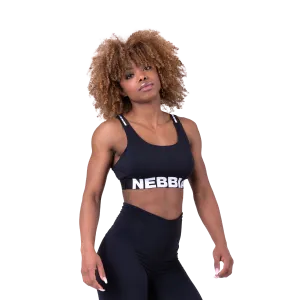 Nebbia Airy Straps Sports Bra 693 - Black
