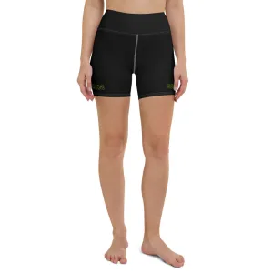 Neon Black SHORMEHD Biker Shorts