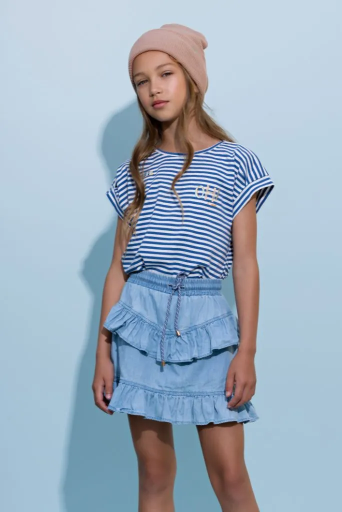 Neva Soft Denim Skirt