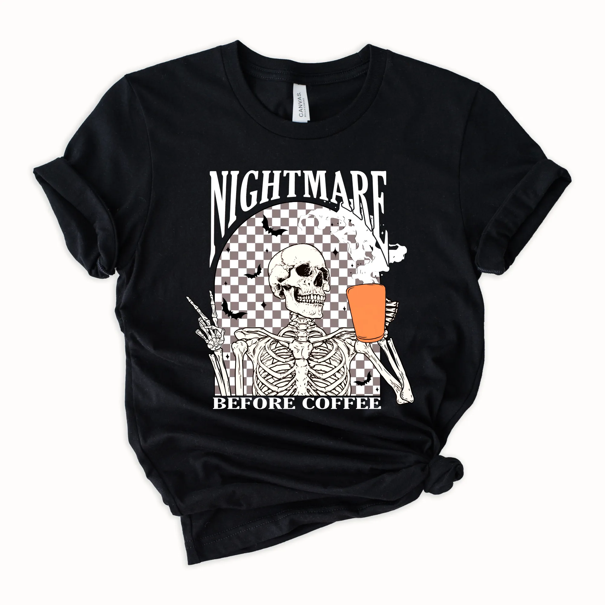 Nightmare Before Coffee Tee