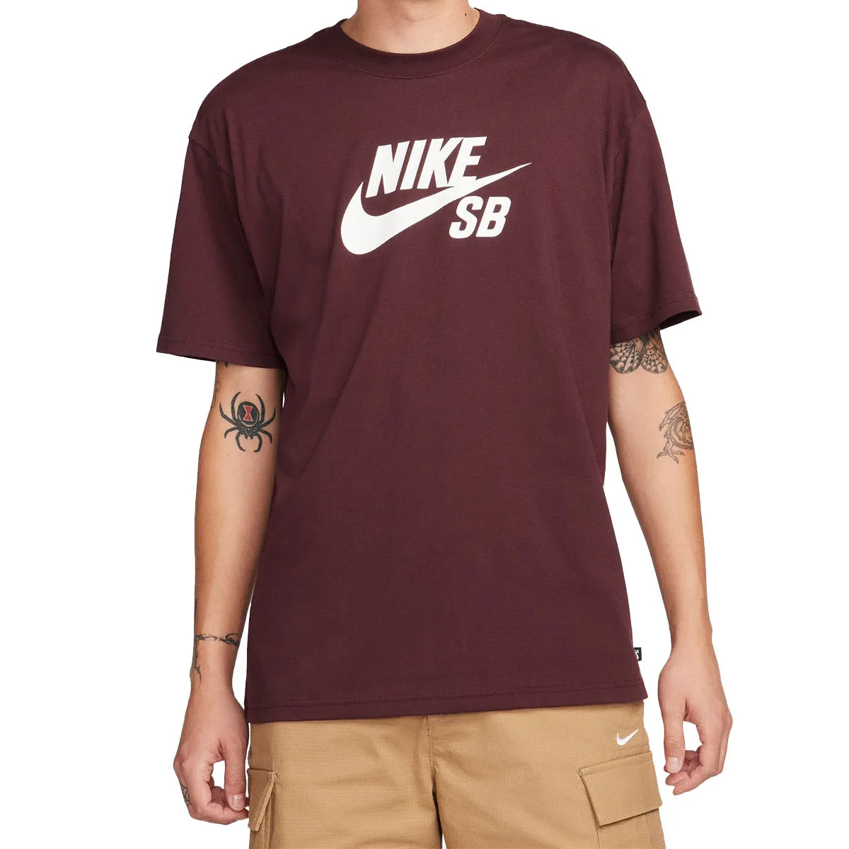 Nike SB - Logo Tee Burgundy