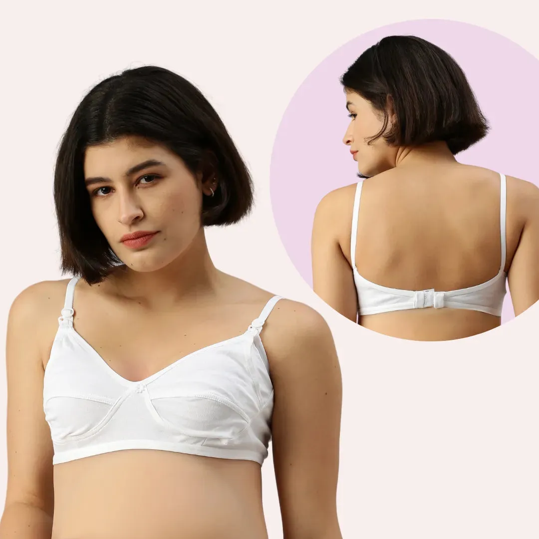 Nursing Bra | Back Hook & Eye Closure | For Breastfeeding