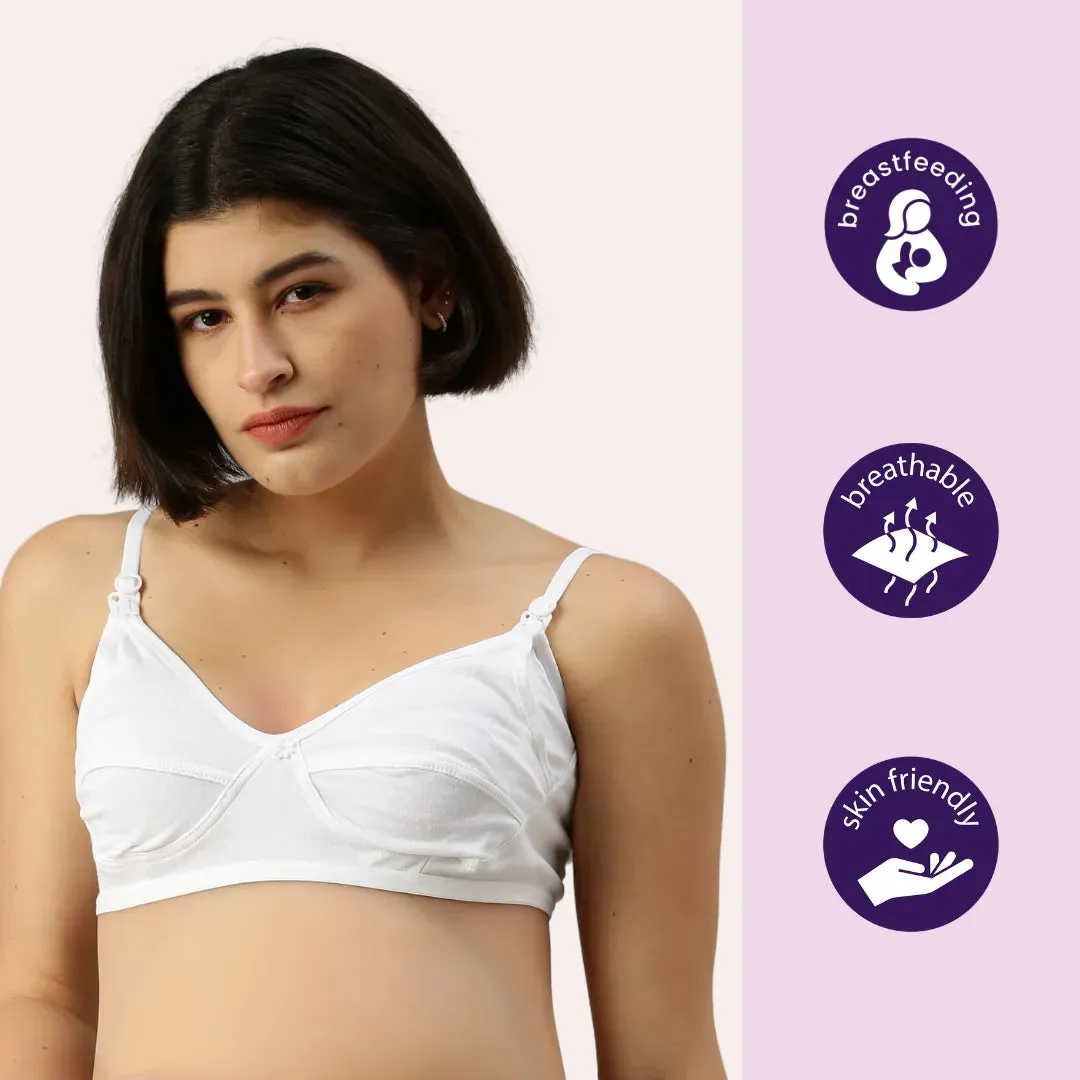 Nursing Bra | Back Hook & Eye Closure | For Breastfeeding