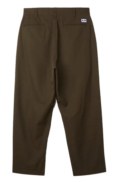 Obey Fubar Pleated Pant Rosin