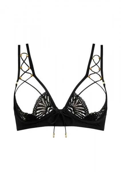 Open Bra Enlace Moi - Black -