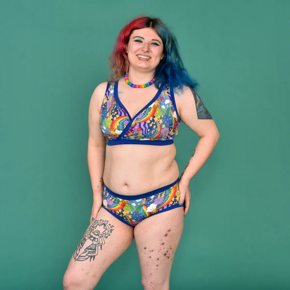 Original Bra - Retro Rainbows