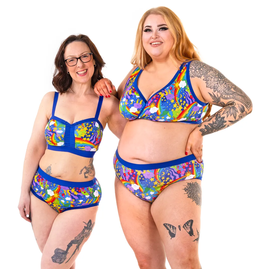 Original Bra - Retro Rainbows