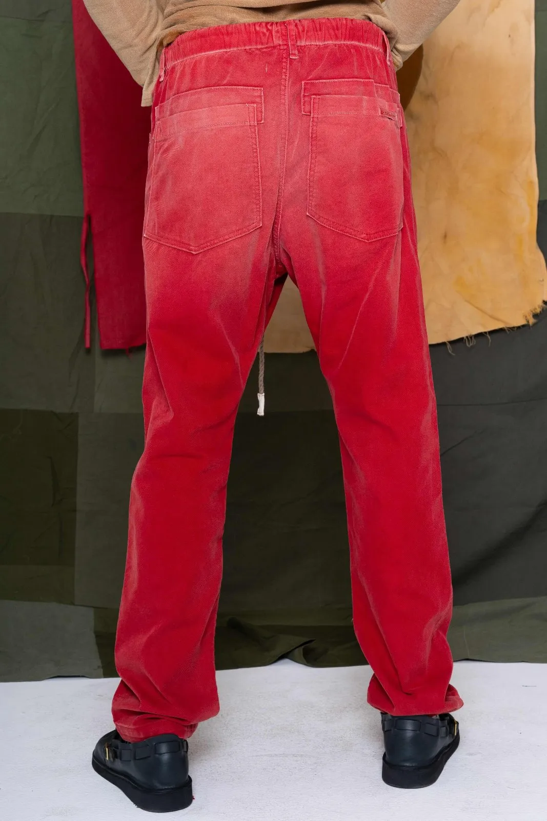 P38 Japan Twill Sunfaded Antique Red