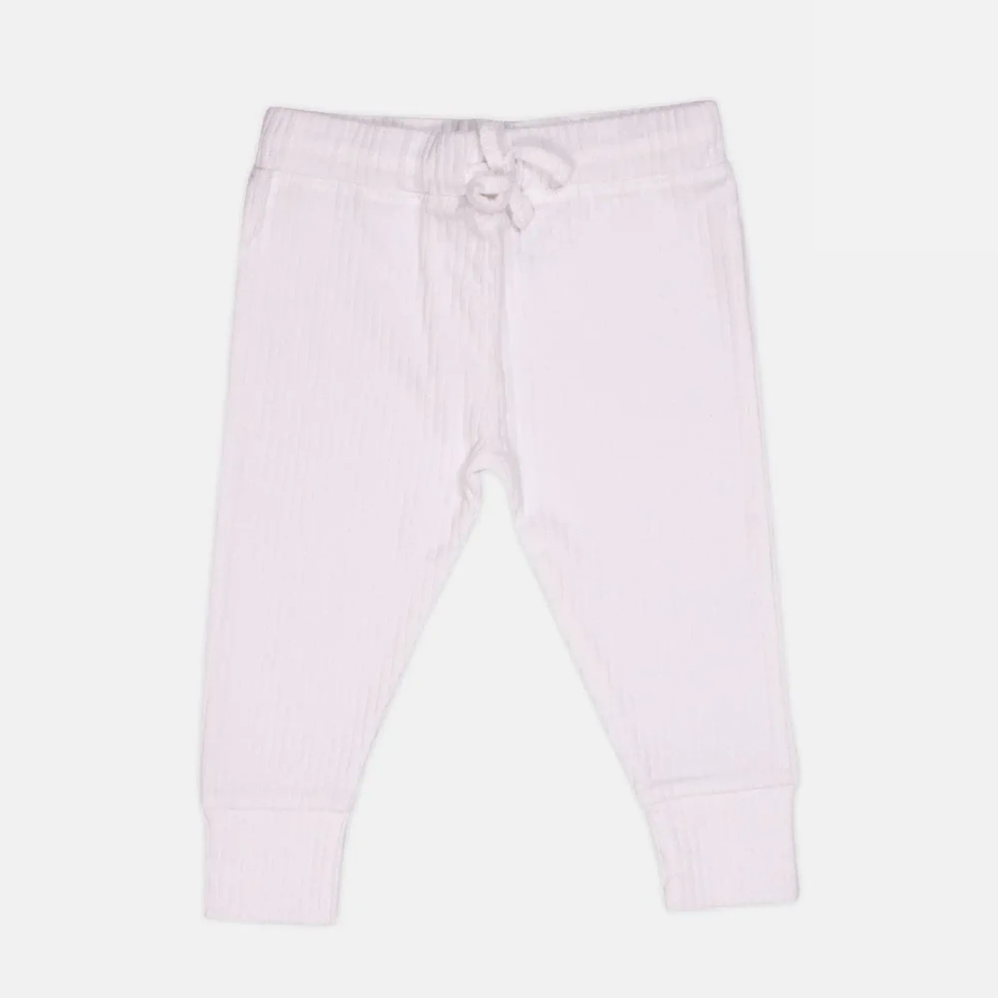 Pack of 2 Black & White Ribbed Bottoms
