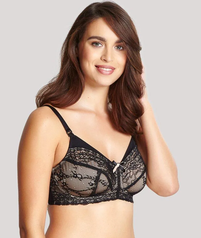 Panache Sophie Wire-free Nursing Bra - Black