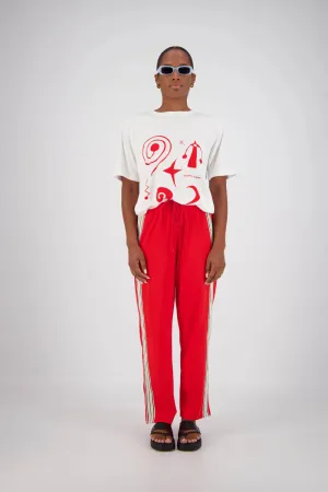 Panarea Trackpant | Red