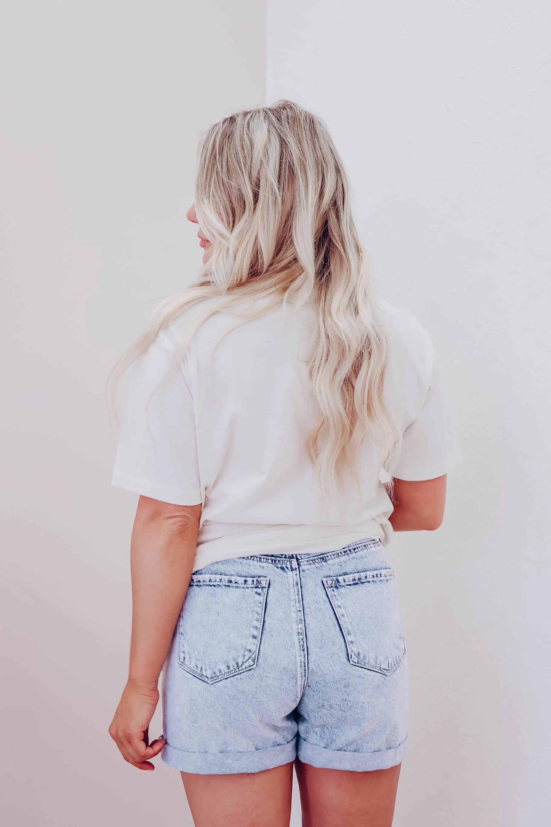 Papillon Butterfly Graphic Tee - Ivory