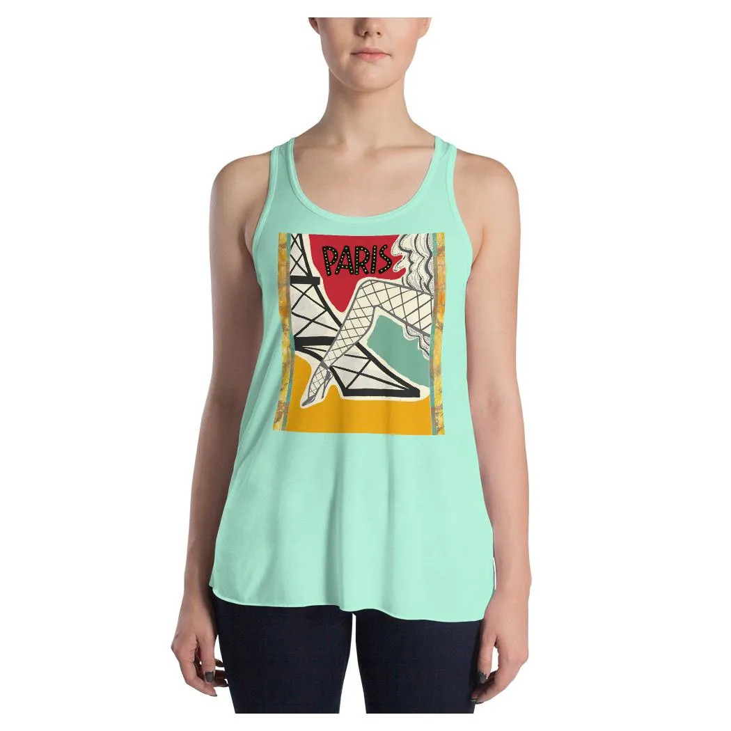 Paris Folies Racerback Tank