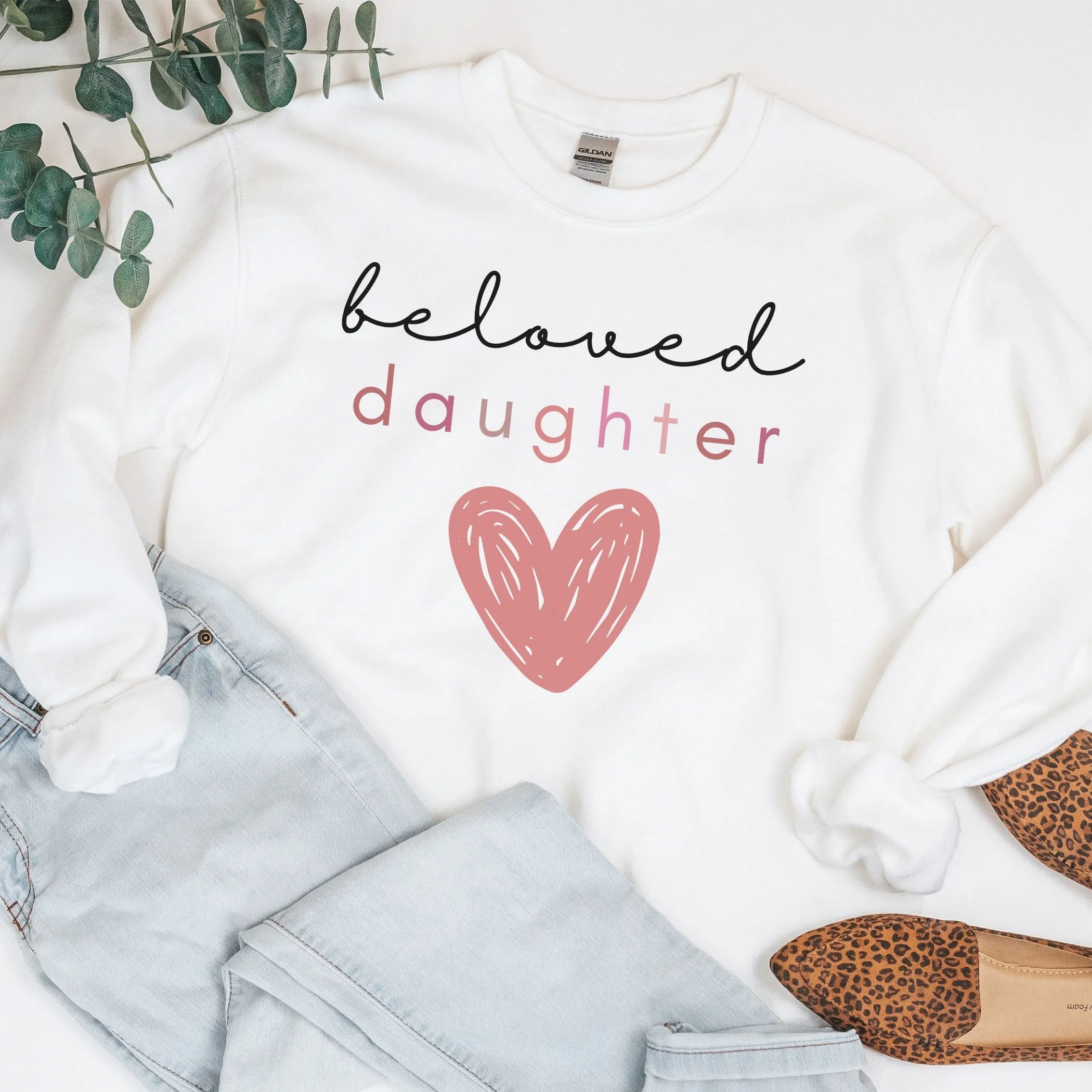 Personalized "Beloved" Hoodie or Sweatshirt