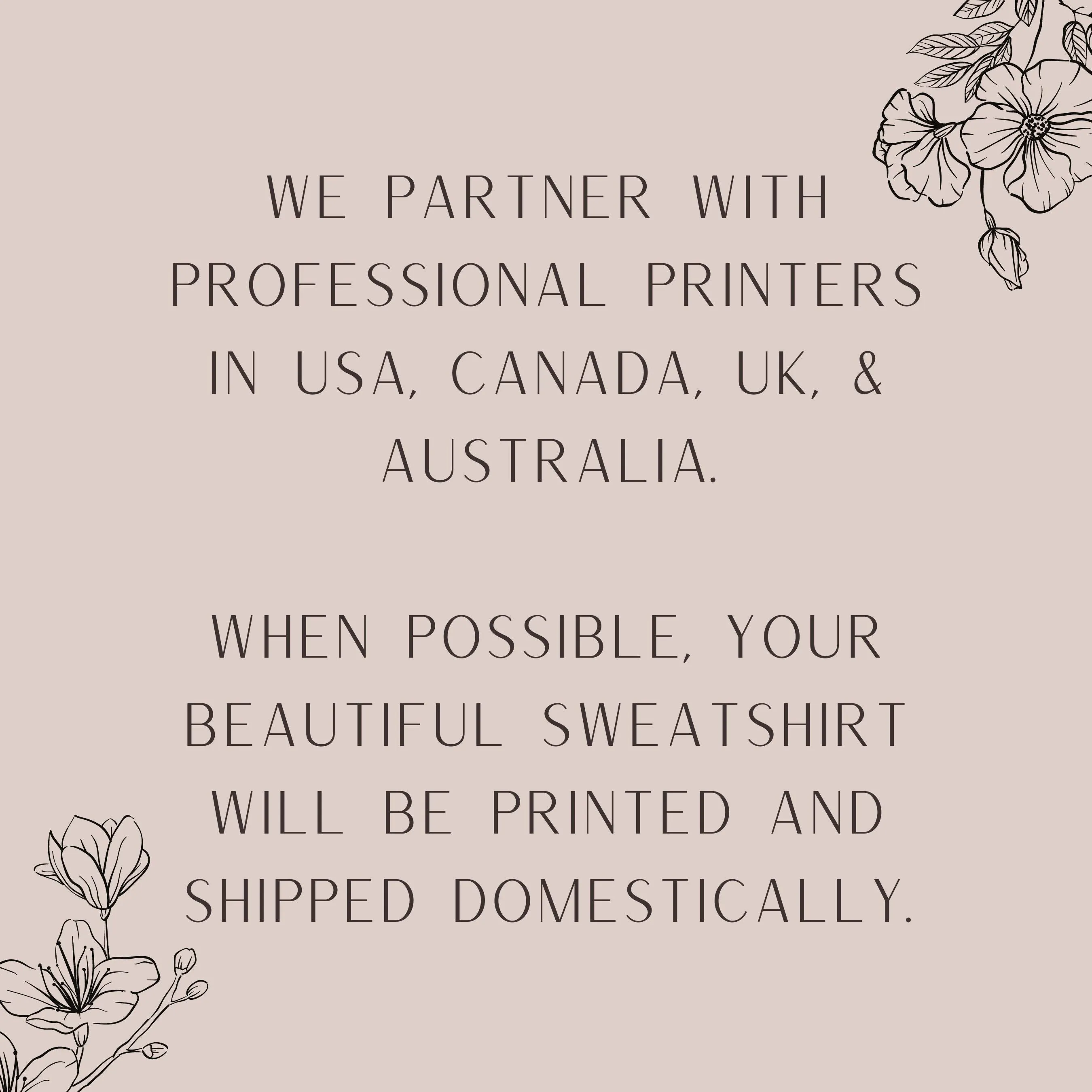 Personalized "Beloved" Hoodie or Sweatshirt