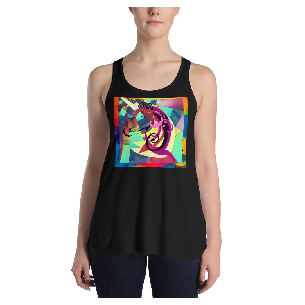 Picasso Unicorn Racerback Tank