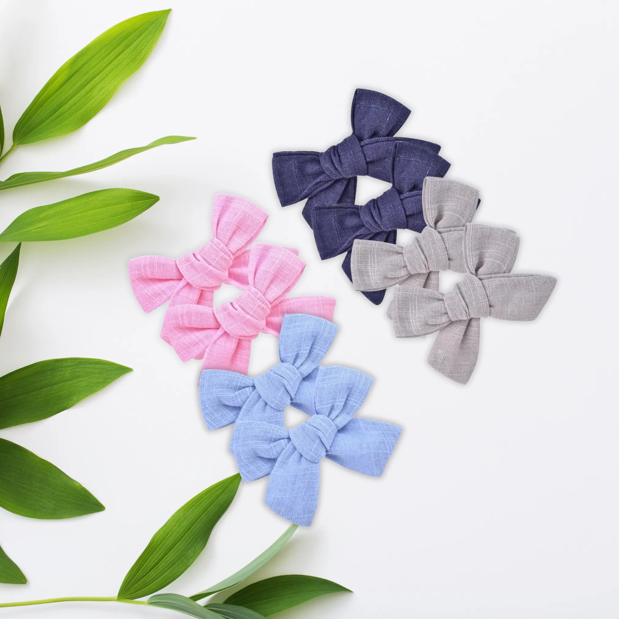 Pigtail Hair Bow Sets Grab Bag