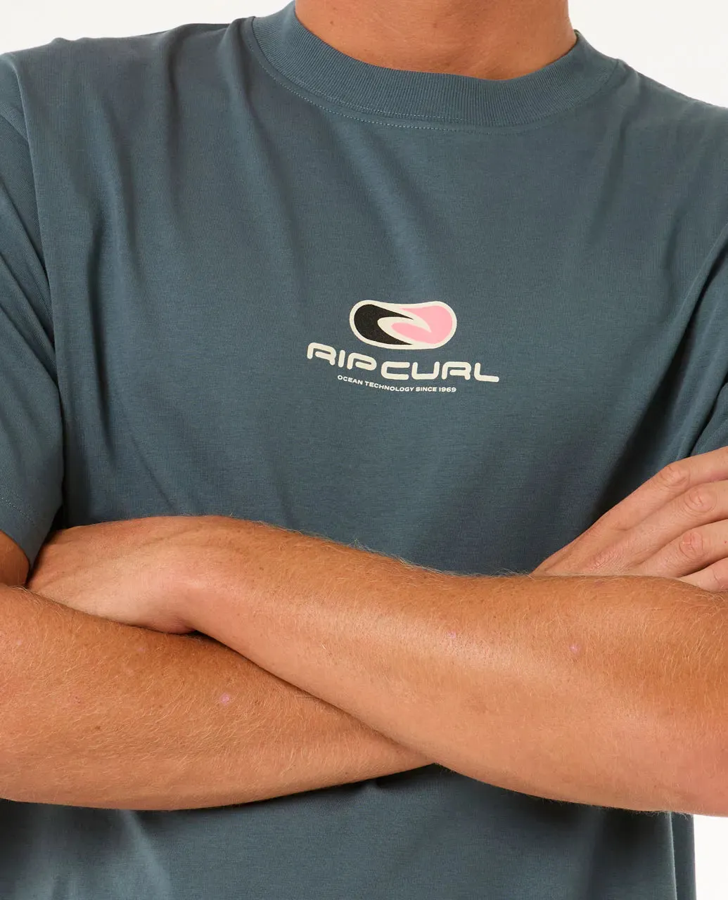 Pill Icon Tee - Pine Night