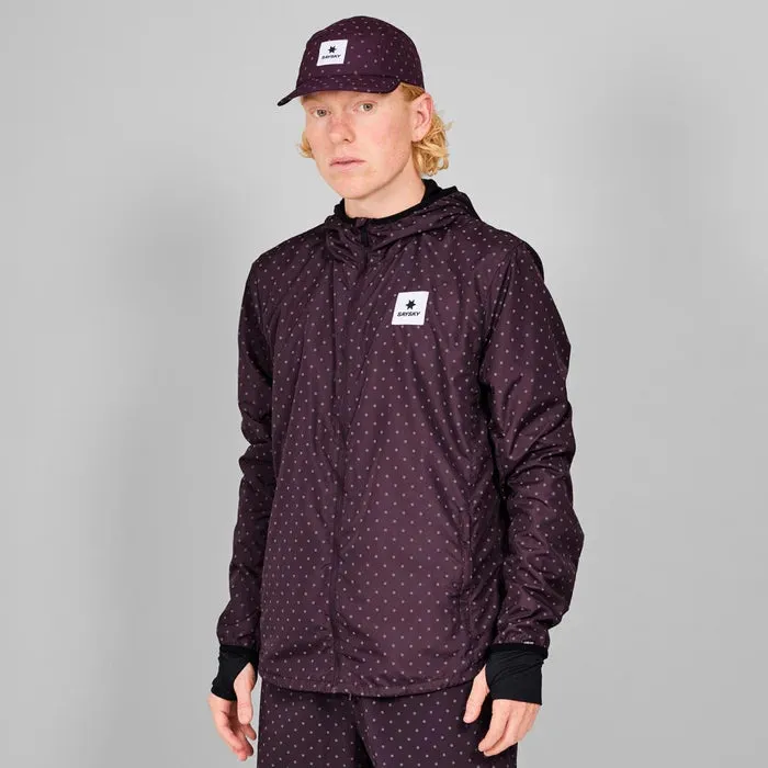 Polka Blaze Jacket | Reflective Purple